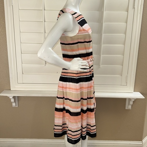 Tommy Hilfiger Striped Fit Flare Dress - Picture 3 of 13